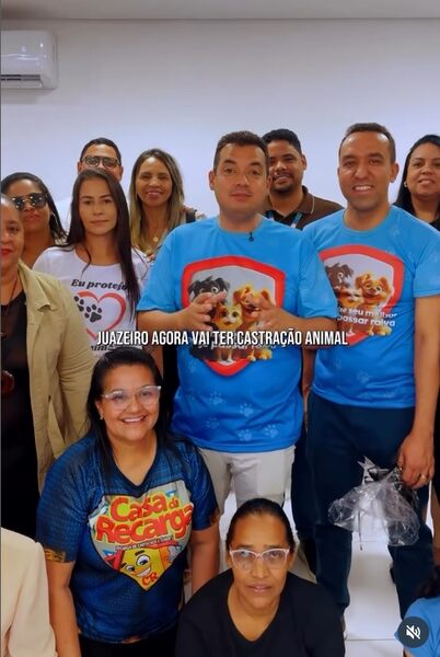 Ana da Recarga prestigia lancamento da Castracao Animal da Prefeitura de Juazeiro Easy Resize.com