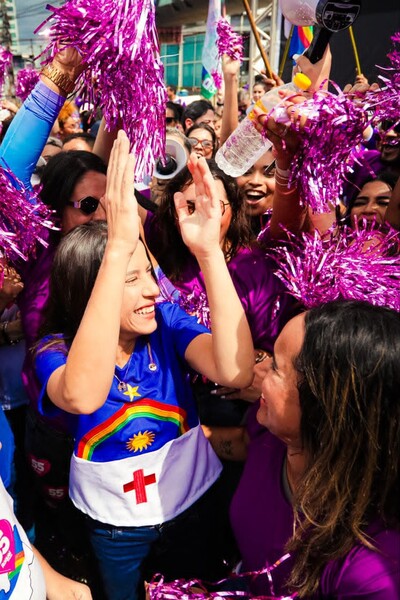 "Pernambuco não tem dono e nós temos o coração colocado no trabalho", destaca Raquel durante ato no Recife 1 Foto Janaina Pepeu Easy Resize.com 1